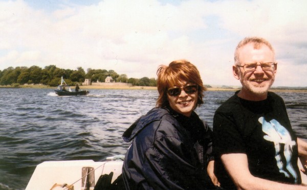 Euan Grant photographed with Rava Jovanic Lescic